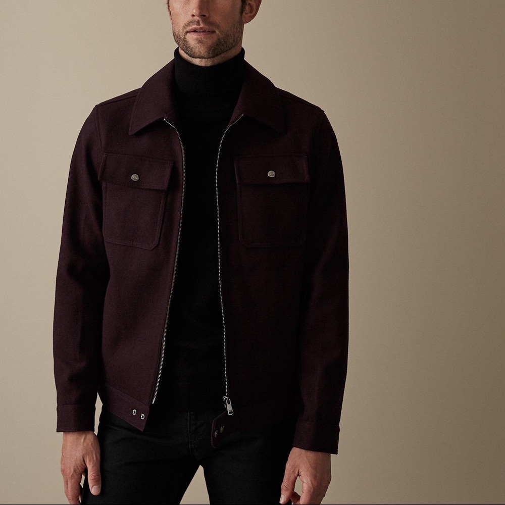 Reiss Watson Wool blend jacket